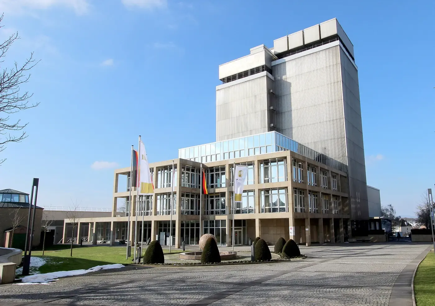 The Bitburger brewery, Römermauer 3, Bitburg