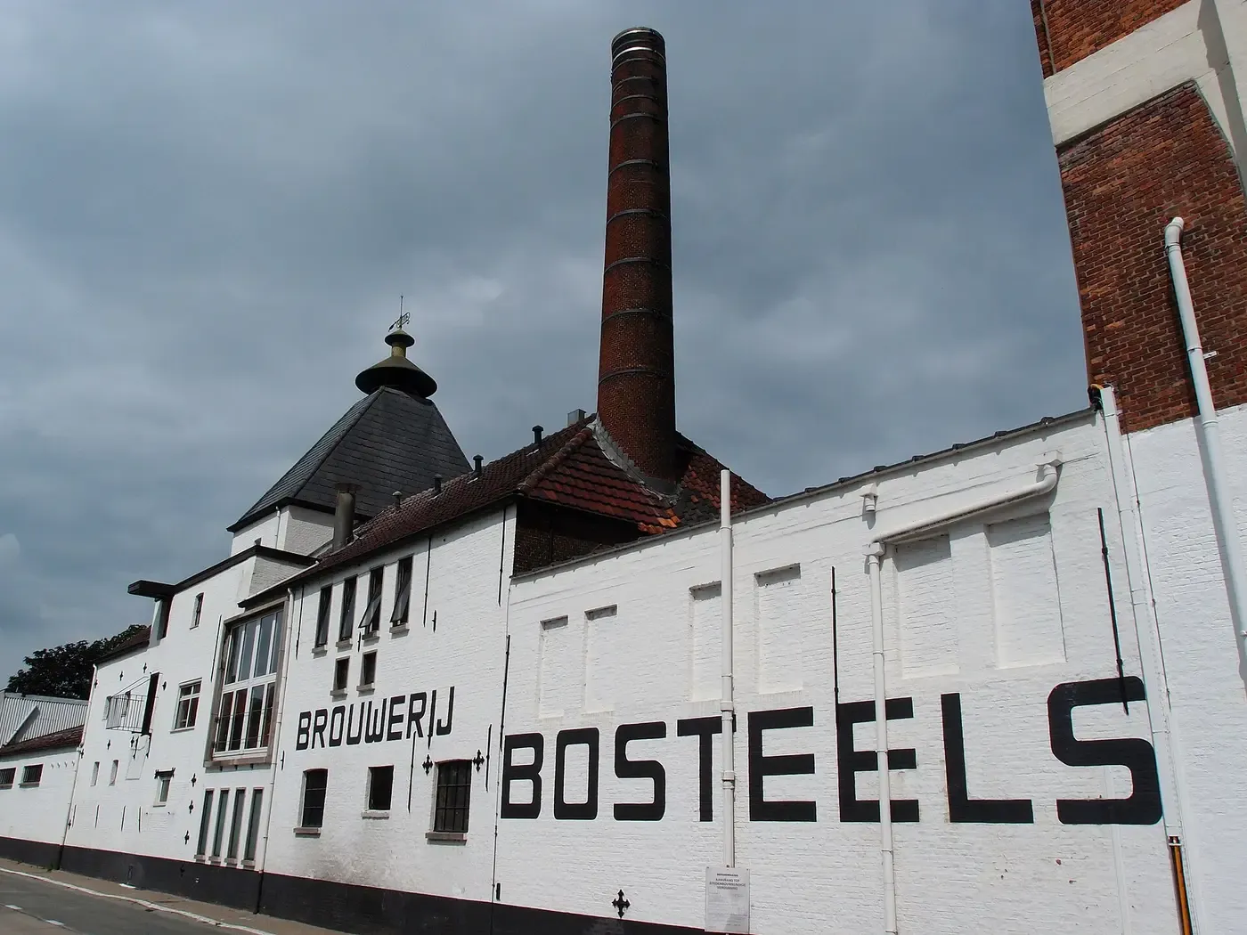 Part of the Bosteels family brewery in Buggenhout