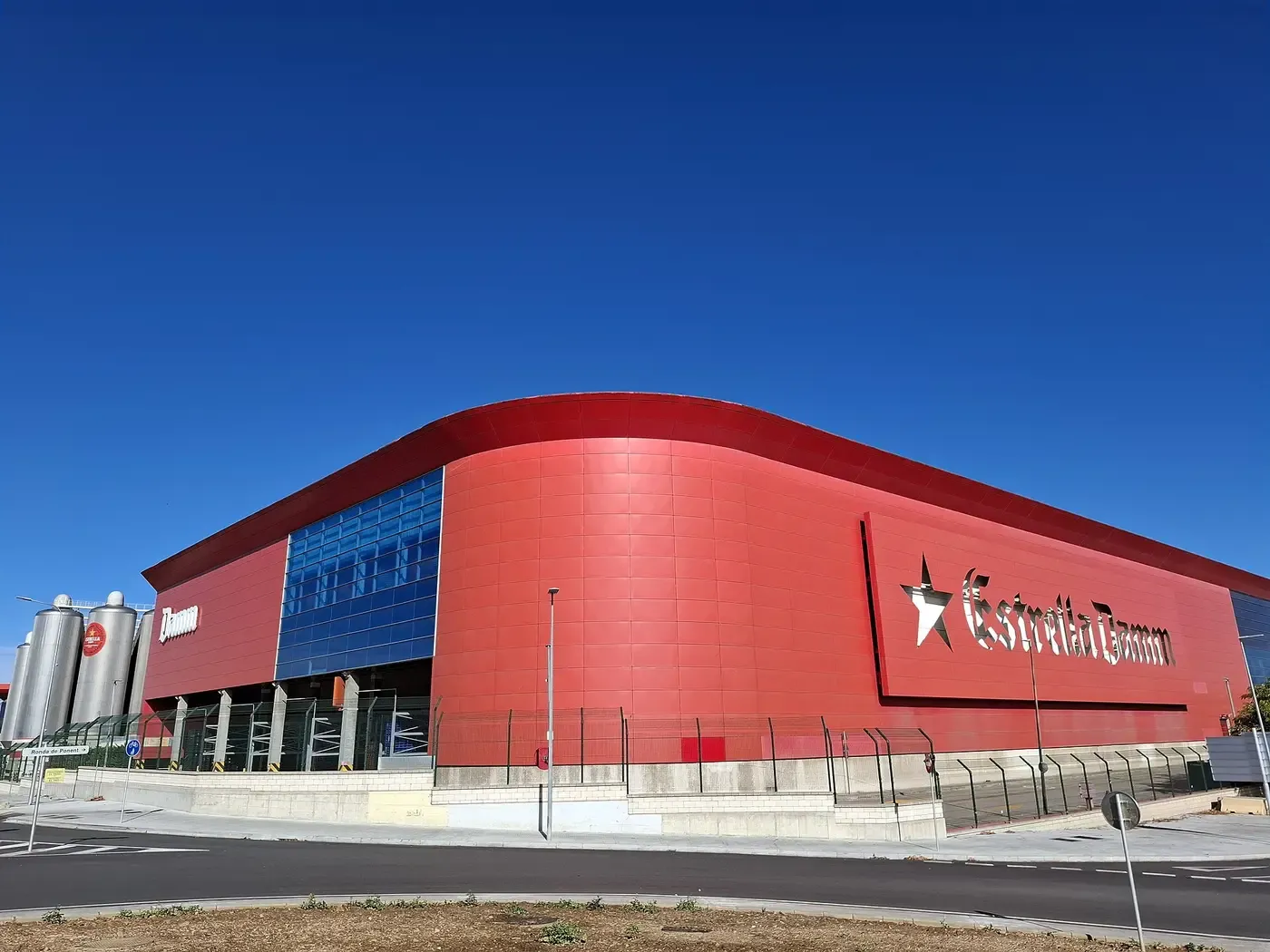 Damm brewery at El Prat de Llobregat