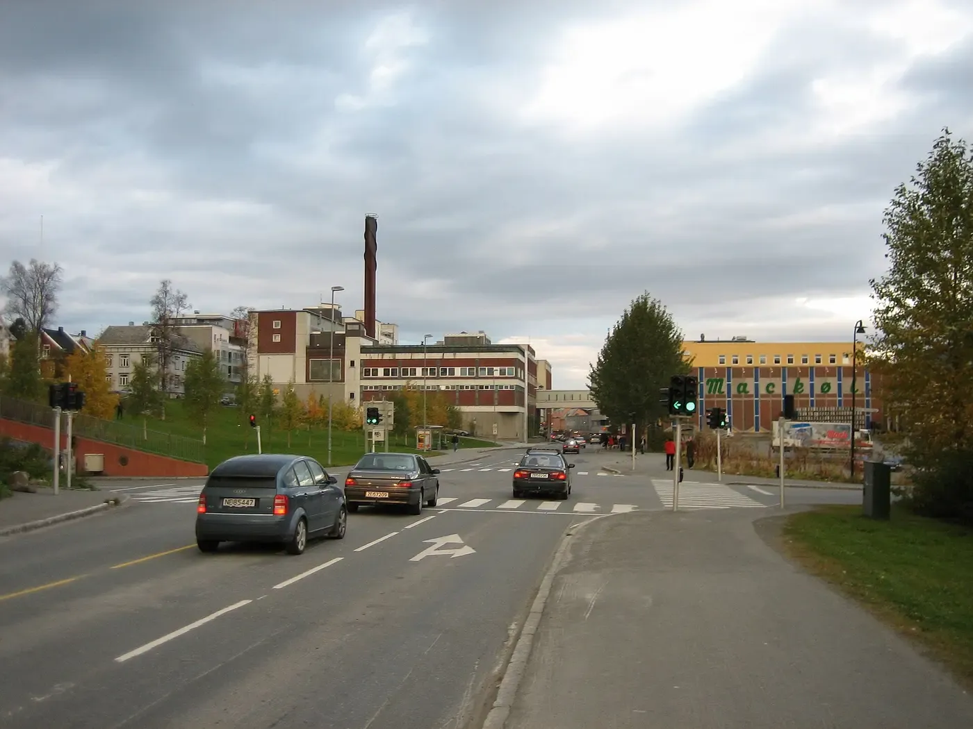 Mack Brewery buildings in Tromsø