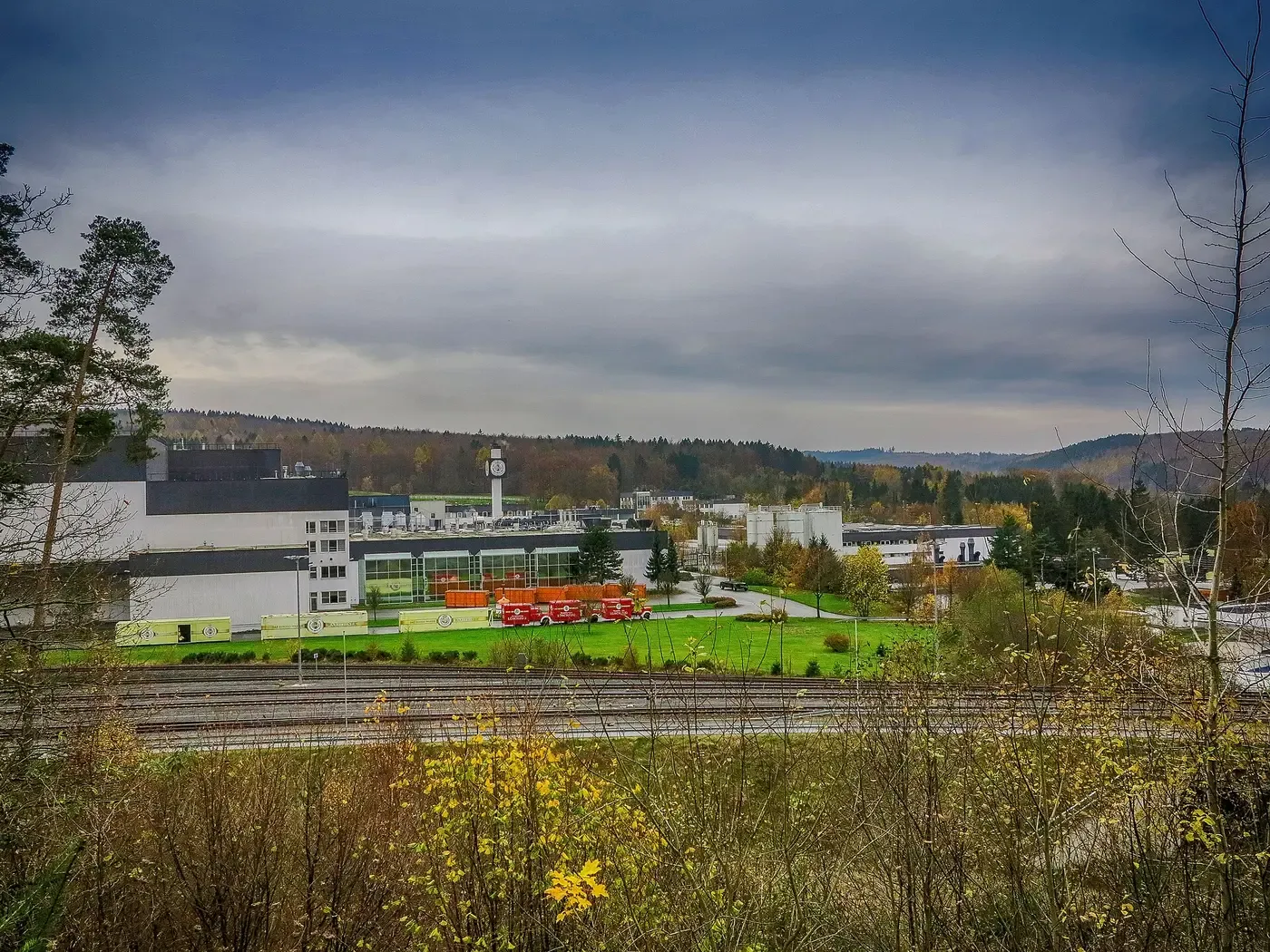 View of the Warsteiner brewery, Warstein